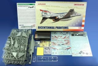 1/48 Eduard Limited Edition Bicentennial Phantoms Plastic Kit 1190