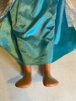 Disney 2014 Elsa Frozen Princess ‘ My Size Big Doll Lite Blue Dress 38” 4