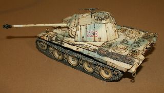 Built: 1/35 Panther Tank 2