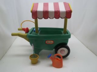 Garden Cart Wheelbarrow Little Tikes 2 - In - 1 Gardening Kid Size Pretend Play Toy