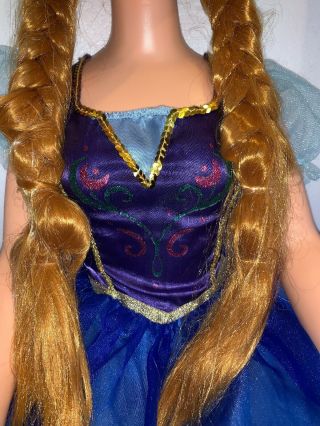 Disney Princess Anna Tall “ My Size Big Doll 38” Inches Tall 2014 7
