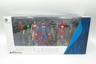 Dc Collectibles Dc Comics - The 52 Justice League 7 - Pack Action Figure Box S