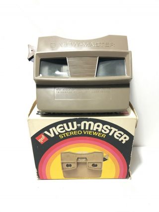 1969 Gaf View Master Standard Stereo Viewer With Box