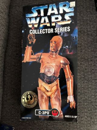 1997 Kenner Star Wars Collector Series 12 " Figure Nib - C - 3po