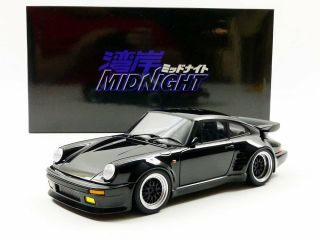 Auto Art 1/18 Porsche 911 (930) Turbo Wangan Midnight " Black Bird " 78156