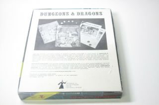 Dungeons and Dragons Basic Set 1001 TSR 1970s Second Edition Dice 3