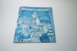 Dungeons and Dragons Basic Set 1001 TSR 1970s Second Edition Dice 5