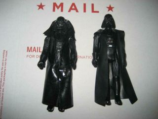 2 Vintage 1977 Star Wars Darth Vader Action Figures