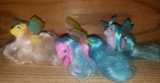 My Little Pony Summer Wing Ponies High Flyer,  Sky Dancer,  Little Flitter