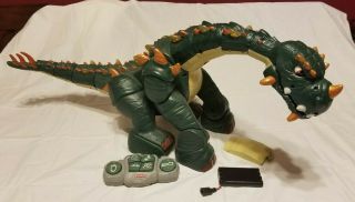 Spike The Ultra Dinosaur Rc Remote Control Toy Fisher Price Without Charger