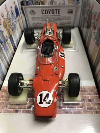 Carousel 1 Aj Foyt Sheraton Thompson Coyote 1967 Indy 500 Winner 1/18 Nib,