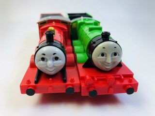 Henry & James Thomas & Friends Motorized Trackmaster Railway Trains Mattel TOMY 2