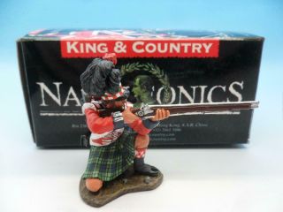King & Country Napoleonics 42nd Highlander Black Watch Kneeling Firing Na50