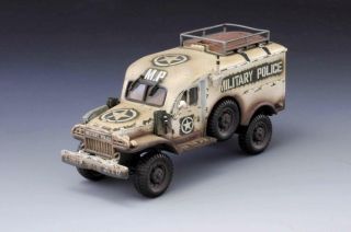 Thomas Gunn Miniatures Military Police Winter Truck Usa001b
