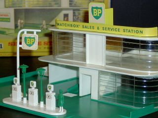 Matchbox Lesney Matchbox BP Sales & Service Station MG1 - B2 VNM & boxes 6