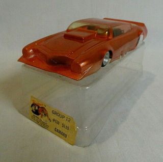 Look Early 1970`s Riggen Group 12 Chevy Camaro 1/24 Slot Car