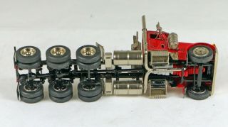 Classic Collectibles 14013 Peterbilt 379 4 Axle Tractor Red HO Scale 1/87 3