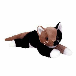 Ty Beanie Buddy - Chip The Calico Cat (12.  5 Inch) - Mwmts Stuffed Animal Toy
