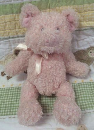 Baby Gund Puffles Pig Piglet Style 58150 10 " Plush Stuffed Toy