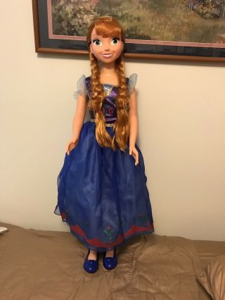 Disney Frozen Anna My Size Doll 38 " 3ft Tall