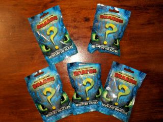 5x How To Train Your Dragon Hidden World/ Hasbro / Blind Bags / Present /