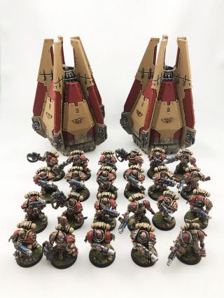 Sternguard Veteran Squads X23 [drop Pods X2] [space Marines] Warhammer 40,  000