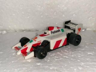 Afx 10 Toshiba Footwork White/red F1 Indy Slot Car