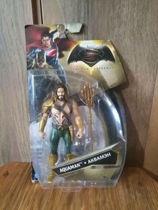 Aquaman 6 " Action Figure Batman V Superman Dawn Of Justice 2016 Box