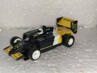 Afx 24 Minardi Black/white/yellow F1 Indy Slot Car