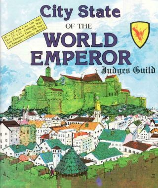 City State Of The World Emperor (complete) Judges Guild D&d,  10,  000,  Pgs