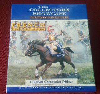 The Collectors Showcase French Napoleonic Cs00501 Carabinier Officer
