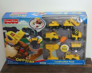 Factory - Geotrax Rail & Road System Remote Control Construction Pack