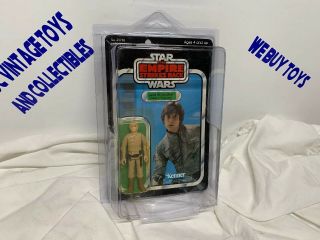 Vintage 1980 Star Wars Esb Luke Skywalker Bespin Fatigues Figure Kenner 41 Back