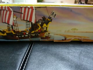 Lego 6285 Black Seas Barracuda boxed 100 Complete Classic Pirate Set 1989 10