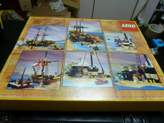 Lego 6285 Black Seas Barracuda boxed 100 Complete Classic Pirate Set 1989 11