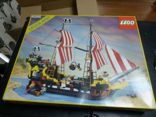 Lego 6285 Black Seas Barracuda Boxed 100 Complete Classic Pirate Set 1989