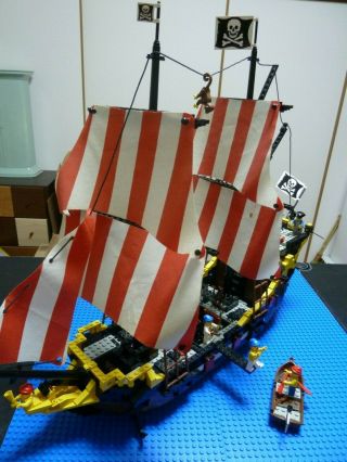 Lego 6285 Black Seas Barracuda boxed 100 Complete Classic Pirate Set 1989 5