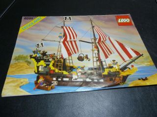 Lego 6285 Black Seas Barracuda boxed 100 Complete Classic Pirate Set 1989 7