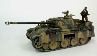 1/35 Built Panther Ausf G Night Vision Gebaut