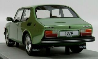 wonderful modelcar SAAB 99 Turbo 1979 - green metallic - 1/18 - lim.  ed.  60 2