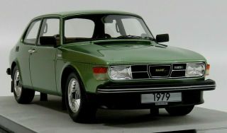 wonderful modelcar SAAB 99 Turbo 1979 - green metallic - 1/18 - lim.  ed.  60 3