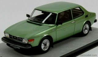 wonderful modelcar SAAB 99 Turbo 1979 - green metallic - 1/18 - lim.  ed.  60 4