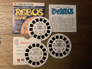 Vintage Rebus Game View - Master Reels Packet