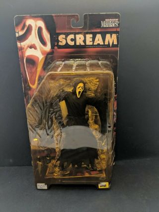 Movie Maniacs Scream Ghost Face Rare Mcfarlane 1999