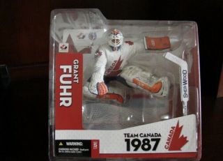 Mcfarlane Nhl Hockey Action Figure Grant Fuhr 1987 Team Canada