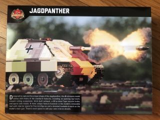 Brickmania Lego Jagdpanther German Tank Destroyer and Kubelwagen w/ Nebelwerfer 3