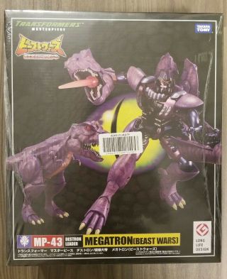 Transformers Masterpiece Megatron Beast Wars Mp - 43 Figure Takara Tomy