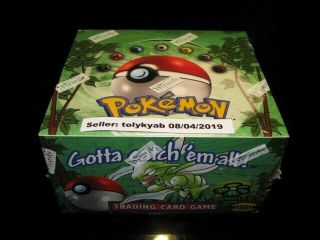 Pokemon Jungle Unlimited Booster Box,  factory,  ENGLISH 36 packs; & bonus 5