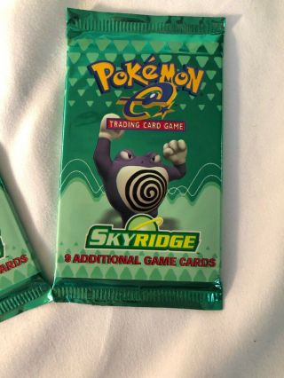 Pokémon Skyridge Booster Packs - All 4 Artworks - English 5