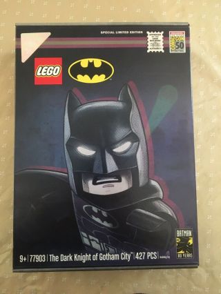 Sdcc 2019 Lego Exclusive - The Dark Knight Of Gotham City No.  0855 Of 1500.  Batman